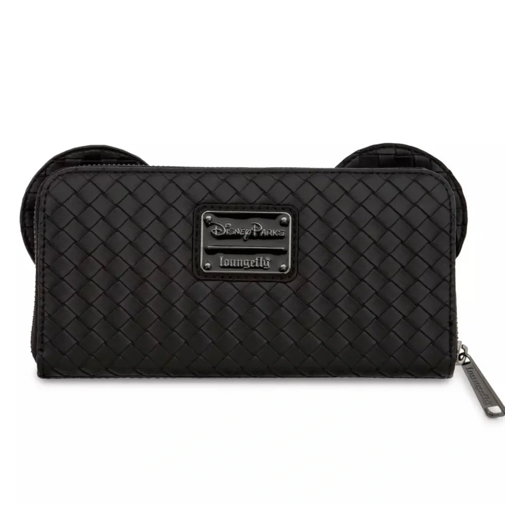 Loungefly/Starbucks Disney Parks Black Matte/Woven Bundle - Picture 8 of 16